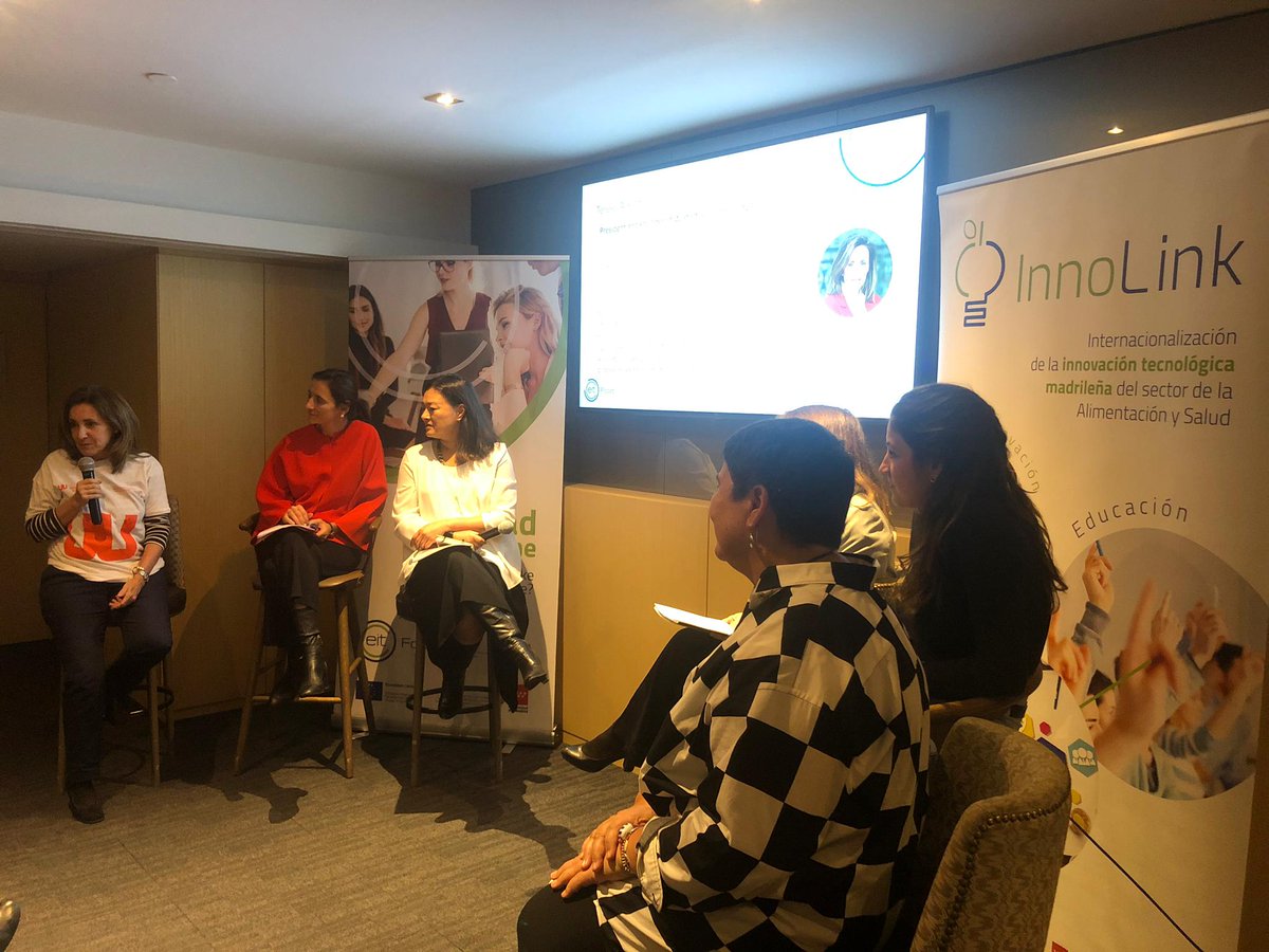 IMDEANutricion's tweet image. Director of the European Parliament office in Spain @MariaenEUropa starts the #WELeadFood round table to talk about the initiative #DondeEstanEllas 
 @EIT_Food @Cambridge_Uni @ImdeaAlimenta @EUFIC
#Innolink #WomenLeadership