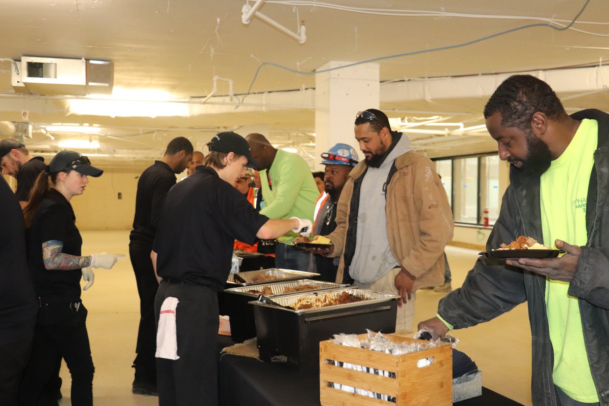 DAVISbuilds's tweet photo. Yesterday we celebrated our progress at Metropolitan Square with a subcontractor appreciation luncheon! Big thanks to everyone for their hard work on this project—stay tuned for the final product 💪#DAVISinMotion #dcconstruction https://t.co/tcryfwrQYy