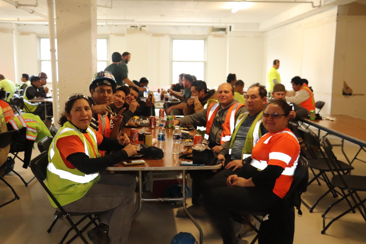 DAVISbuilds's tweet photo. Yesterday we celebrated our progress at Metropolitan Square with a subcontractor appreciation luncheon! Big thanks to everyone for their hard work on this project—stay tuned for the final product 💪#DAVISinMotion #dcconstruction https://t.co/tcryfwrQYy