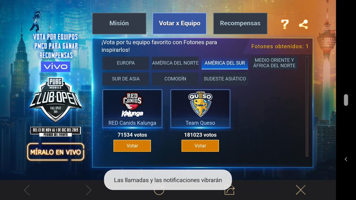 #TQPUBG | ¡En apenas un par de semanas estaremos en Malasia compitiendo en las finales mundiales del #PMCO!

Vota por nuestros 🧀 como tu favorito dentro del juego y consigue premios ✌️