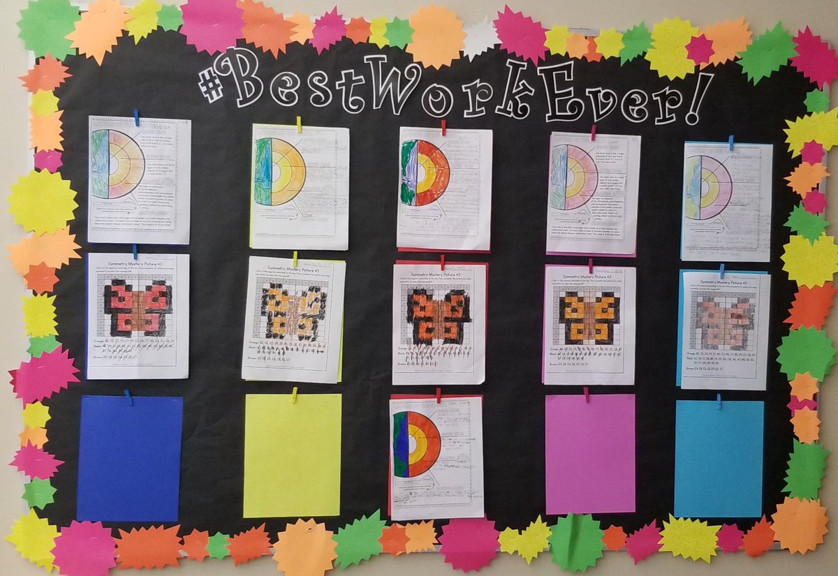 AnnMayahi's tweet photo. My students learned about symmetry, Layers of the earth, podcasts, and regions of the US. #bestworkever #ALE #texhill #neisdspecialed https://t.co/AmYtBBBXEx