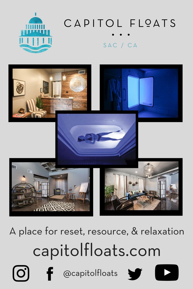 📍Capitol Floats a place for reset, resource, and relaxation! 

CapitolFloats.com #RecognizeYourPotential