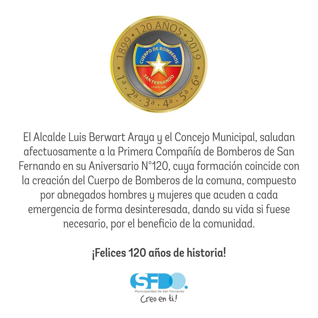 ¡Felices 120 años de historia!