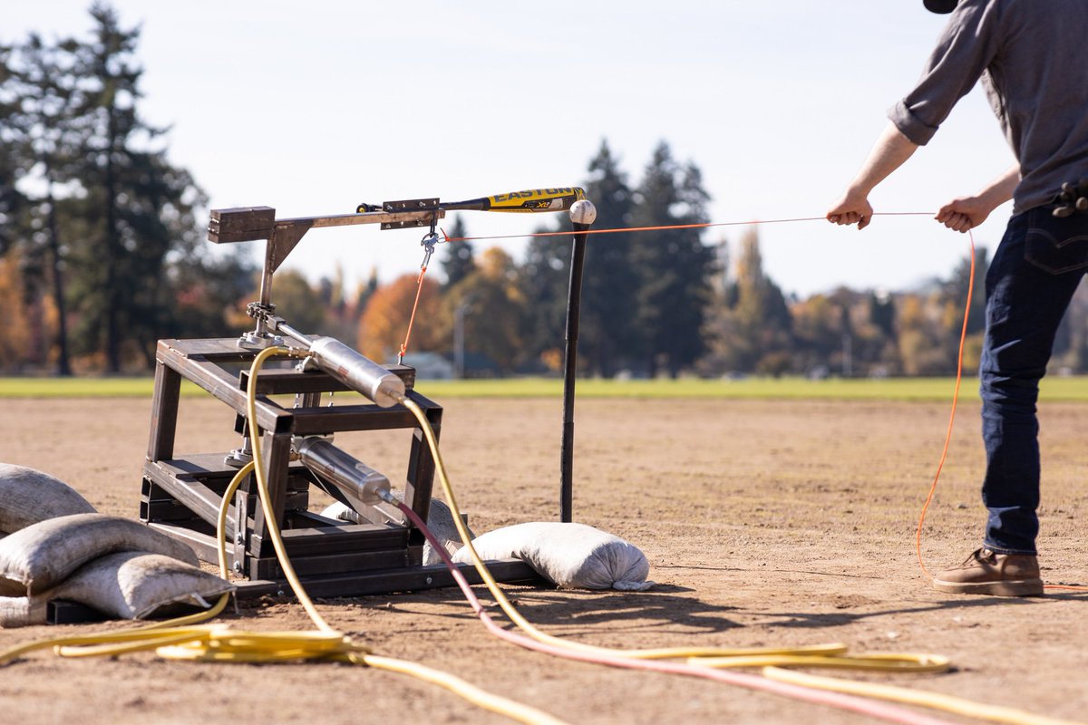 I adapted your "Slicing a Sword" machine from Mythbusters to hit home runs! <a href="/donttrythis/">Adam Savage</a> <a href="/grantimahara/">Grant Imahara</a> <a href="/ToryBelleci/">Tory Belleci</a> <a href="/KariByron/">Kari Byron</a> <a href="/JamieNoTweet/">Jamie</a>