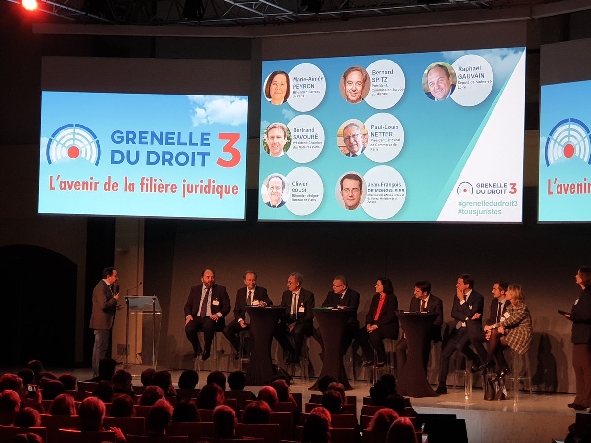 Vendredi 15 novembre <a href="/Ginolegaltech/">Ginolegaltech</a> participait au #Grenelledudroit3 📅.

#Atelier juriste augmenté : "Le marché ne souhaite pas que tous les juristes soient des codeurs mais plutôt capables d’implémenter des projets digitaux", Christophe Roquilly, Directeur Legal #Edhec