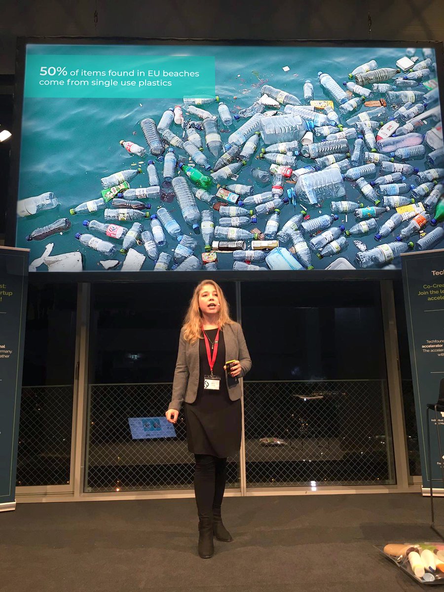 Cyclic_Design's tweet photo. This week was our DemoDay where we presented the progress made during the acceleration program and our collaboration with Aldi! Thank you @TechFoundersMUC! What a great journey it has been and what a great journey ahead! #sustainablepackaging #design https://t.co/KonpZrQzuc