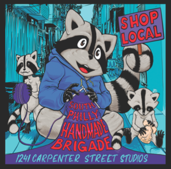 alysecbernstein's tweet photo. On Saturday December 7 the South Philly Handmade Brigade holiday sale is happening 11 am - 6 pm at 1241 Carpenter Studios in Philadelphia. Expect to discover lots of art, a photo booth made out of balloons hosted by The Gallery PHL and a crane game full of misfit chalk by TWEE! https://t.co/xhV5wN14NI