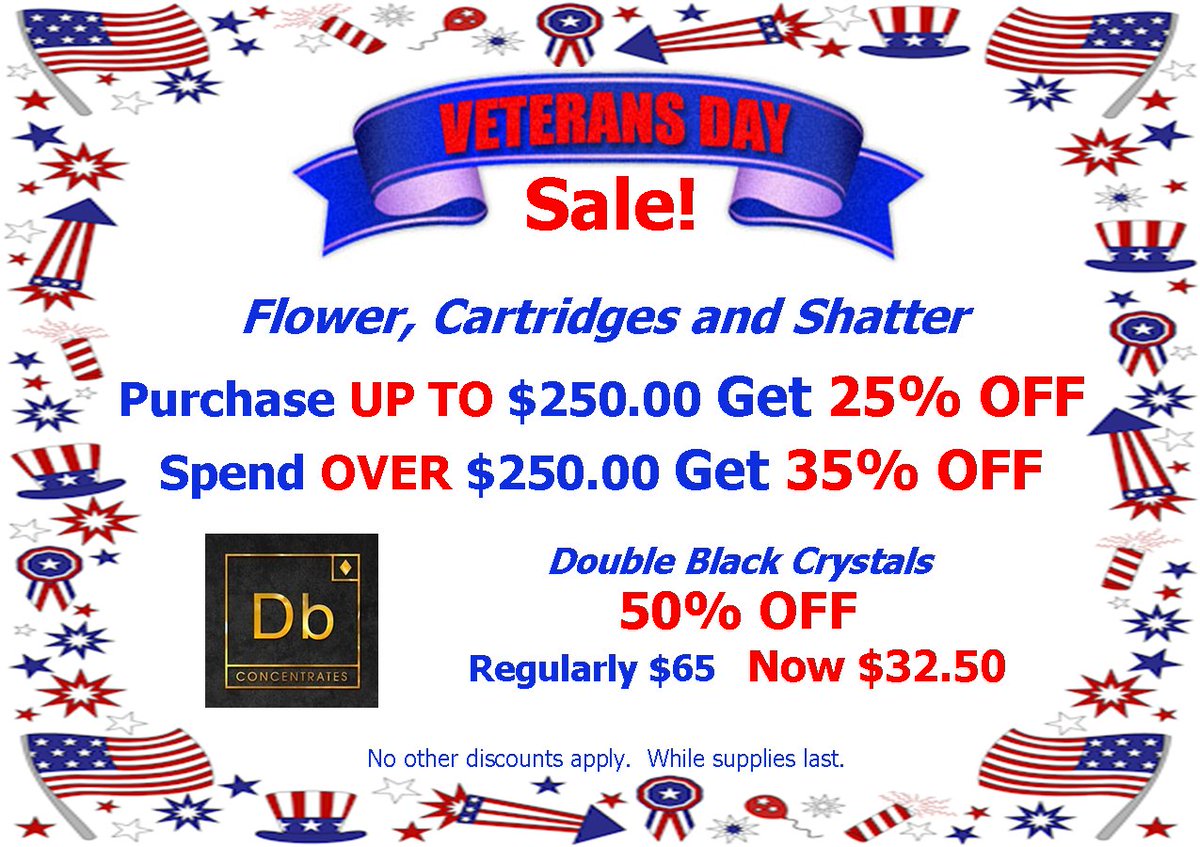 SAR_Colorado's tweet photo. Veteran's Day Sale extended!  While supplies last! https://t.co/qjrZHcGgjy