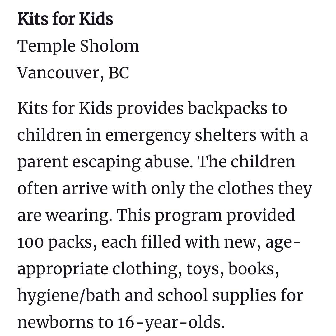 templesholomsis's tweet photo. Mazel Tov to our Sisterhood &amp; Evelyn! We received the @WRJ #orami (Light of my People) GOLD award for their Kits for Kids program!  Join us tomorrow at morning services and a light Kiddish Lunch as we also send our safe travel wishes to Evelyn.  RSVP https://t.co/ylxmTF1oO0 https://t.co/ssBEIOULmt
