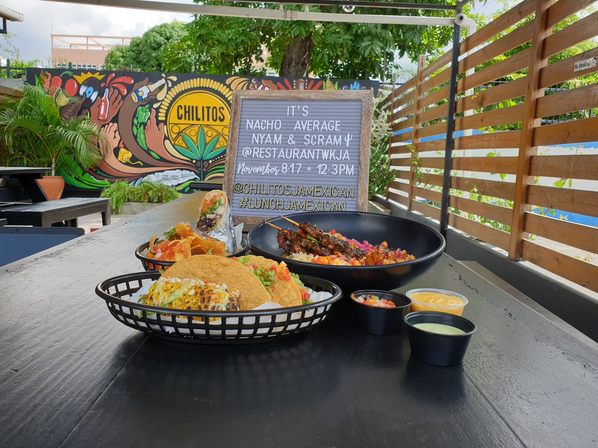 Whoever said less is more clearly hasn’t seen the #ChilitosJaMexican <a href="/restaurantwkja/">Restaurant Week Ja</a> menu 🤤 

#LunchJaMexican #RWJA2019