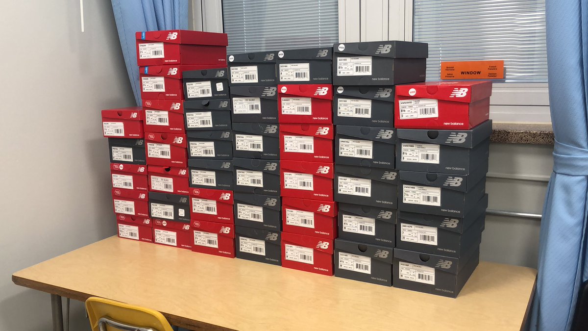 Lafayette Elementary (@lafayette_es) on Twitter photo Want to thank <a href="/ShoesThatFit/">Shoes That Fit</a> <a href="/Nordstrom/">Nordstrom</a> and <a href="/newbalance/">New Balance</a> for this amazing donation to our students. #ittakesavillage #thankyou Want to thank <a href="/ShoesThatFit/">Shoes That Fit</a> <a href="/Nordstrom/">Nordstrom</a> and <a href="/newbalance/">New Balance</a> for this amazing donation to our students. #ittakesavillage #thankyou
