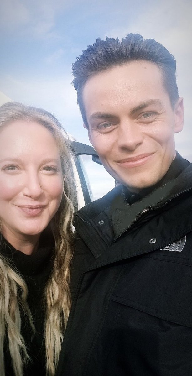 Left to right: HRH @LBardugo and a superfan.