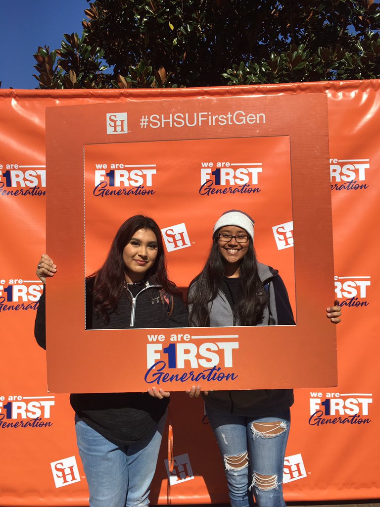jayline33193378's tweet image. #SHSUFirstGen