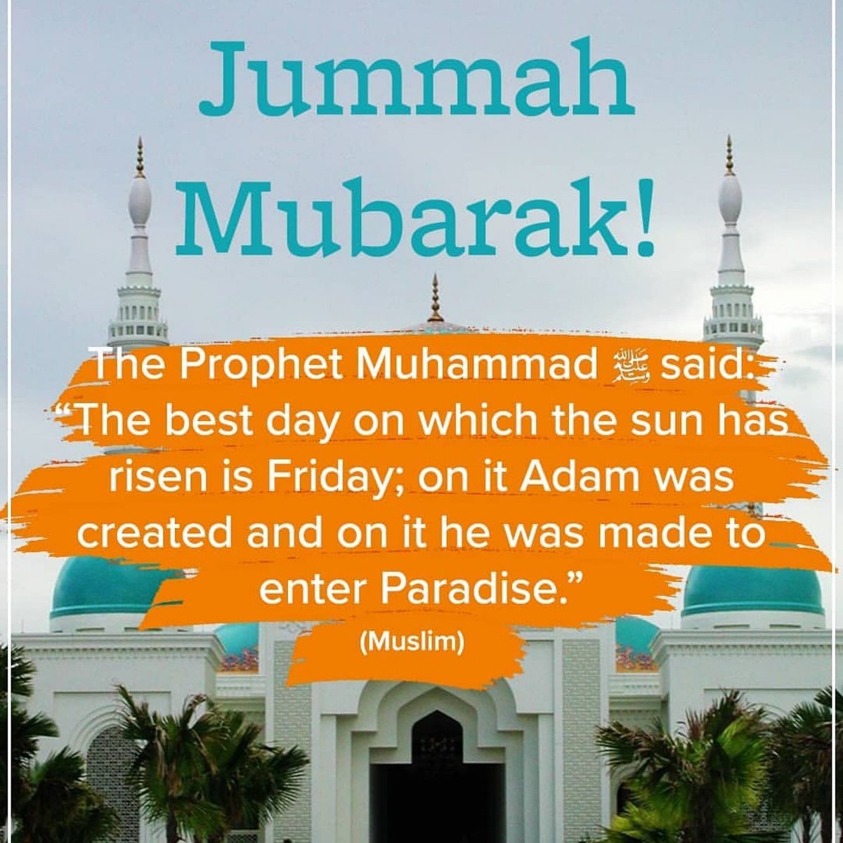 strizzzy's tweet image. #FastRepost from @PennyAppealCAN
•••
#jummah #jummahmubarak #friday #hadith #paradise #prophet #islam #reminder #pennyappeal #pennyappealcanada
