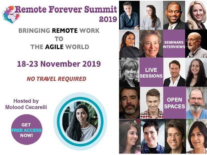 In this complex world, more and more work is done remotely with distributed teams. There is a resource for #productowner #scrummaster #agilecoach and other types of agilist. It is the Remote Forever Summit 2019! 

Have a look remoteforeversummit.com/ref/christiand…

 #remote #agile #seminar