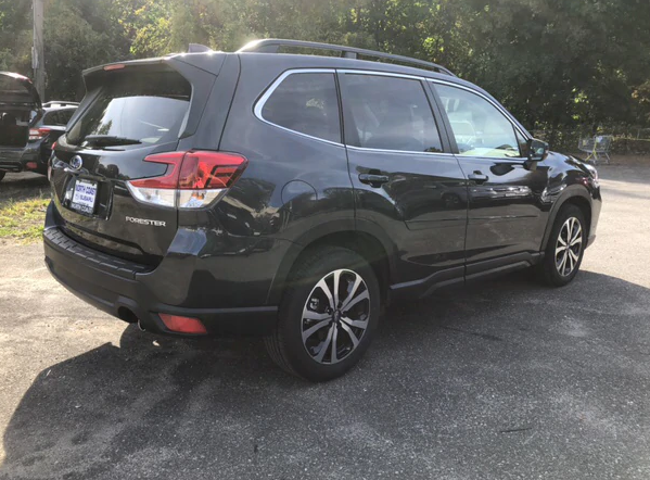 NCSubaru's tweet photo. With blind spot sensors in this #certifiedpreowned 2019 #SubaruForester, you can make backing up easier! 
https://t.co/I5jGjdXuK1 https://t.co/Y22KZAQ3Qx