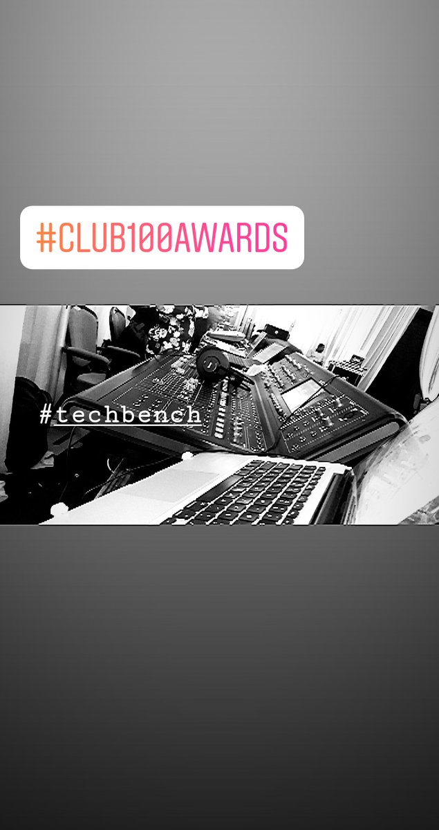 Thestageguy1's tweet image. #club100awards #techbench #midas