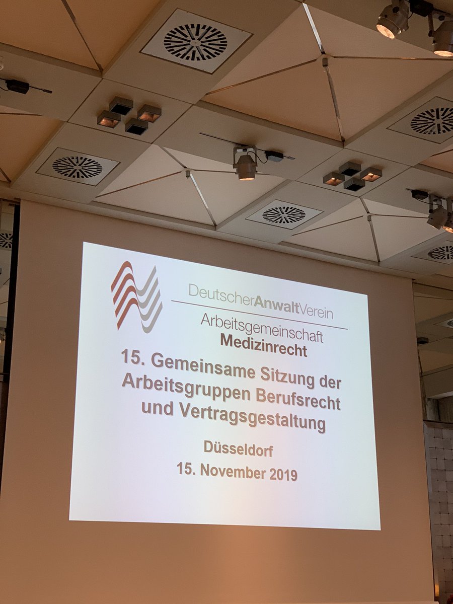 dr_halbe's tweet image. #medizinrecht #argemedrecht im #dav in #düsseldorf #update @Anwaltverein