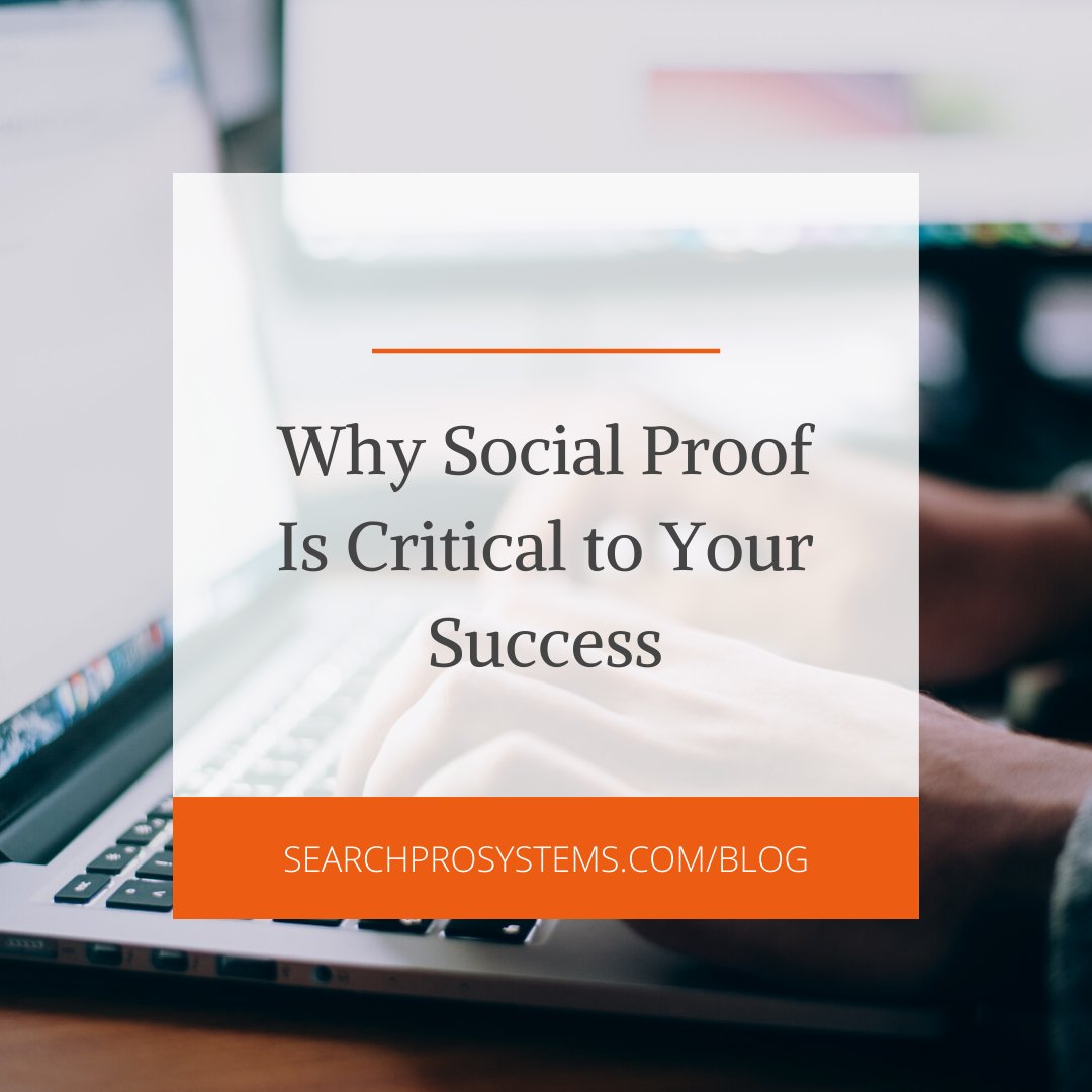 SearchProSystem's tweet image. Everything you need to know about social proof and how you can use it to your benefit: ow.ly/LBQq50x9QWf
#SocialMediaMarketing #SocialProof