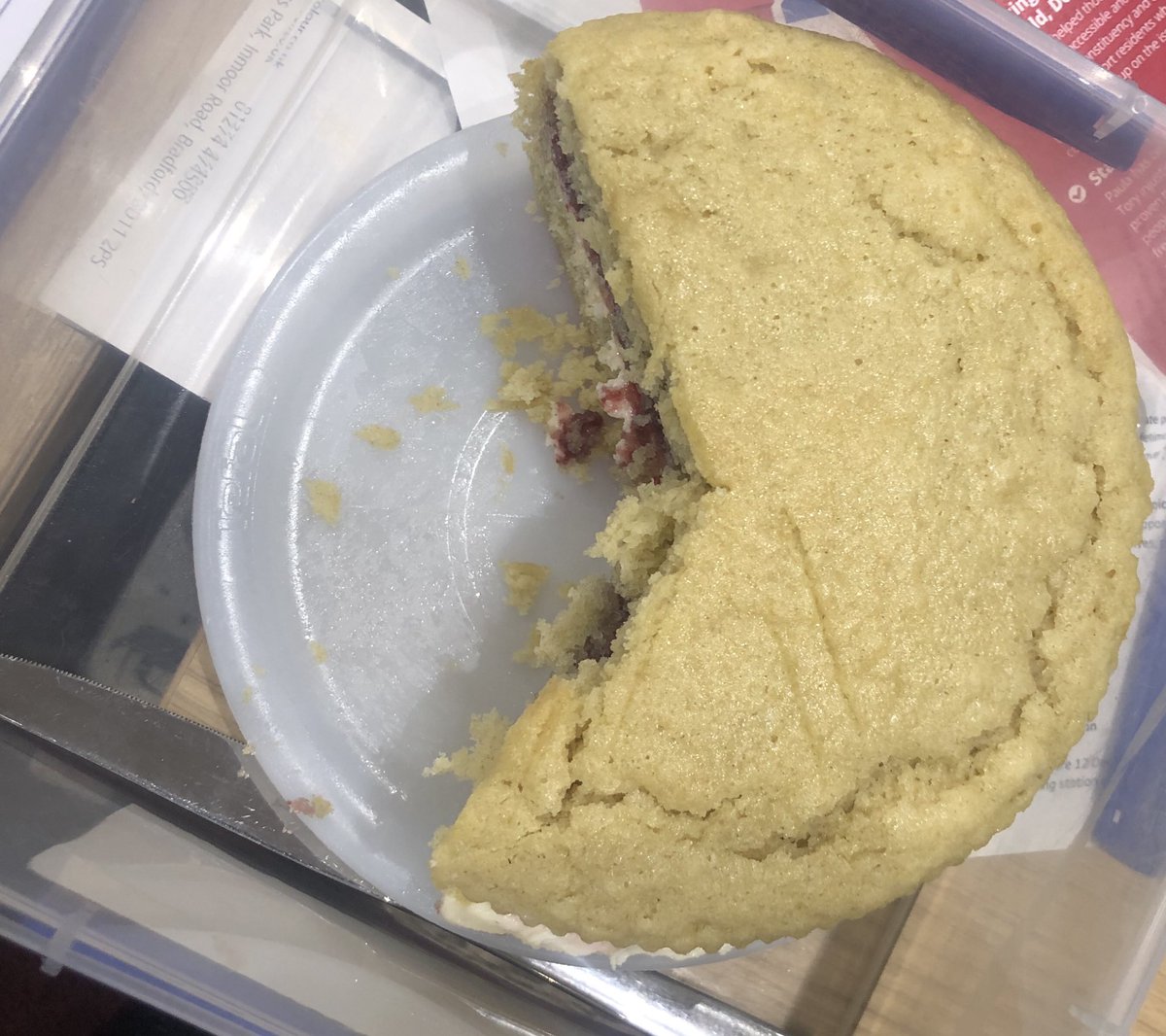 paulasherriff's tweet photo. Great canvassing sessions in Earlsheaton and Chickenley today, grateful to all our brilliant volunteers who come out in all weathers. Huge thanks to Cathryn who made us this amazing cake #campaignfuel https://t.co/BwDJZCdm3k
