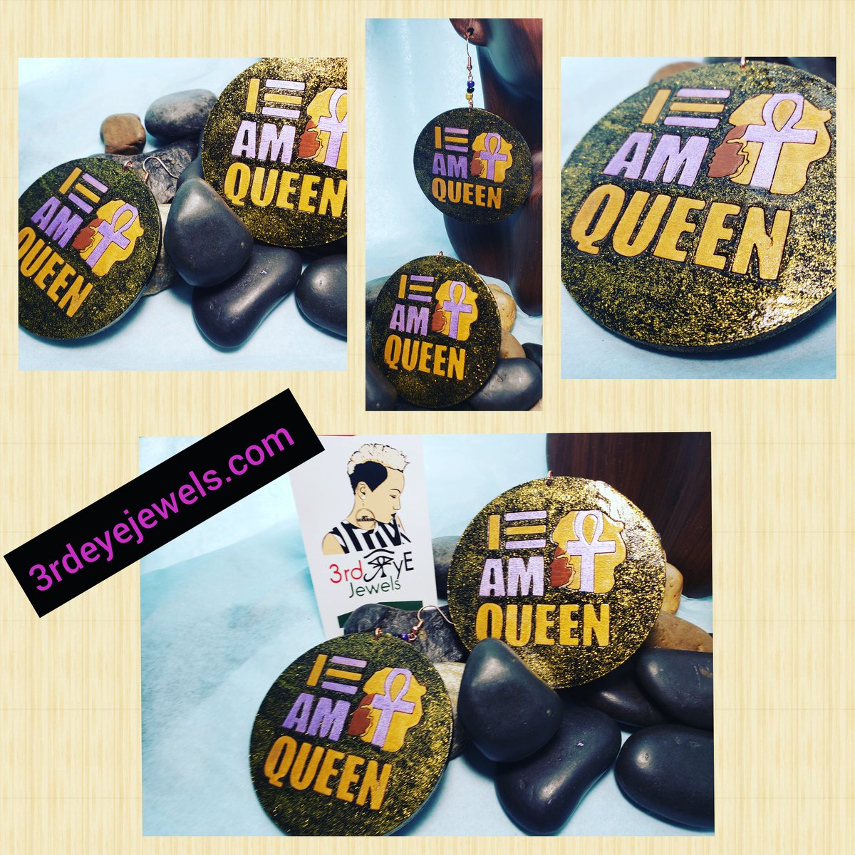 3rdEyeJewels's tweet photo. https://t.co/C6wigjYqWJ 
Hand painted Earrings and more 
#3rdeyejewels #theearringplug #handpaintedearrings #earringart #theearringshop #africanfashion #bigearrings #blackart #slay #earcandy #fashionista #trending #trendsetter #bosschick #blackentrepreneur #earringdesigner #rbg https://t.co/I5XTFxRgbJ