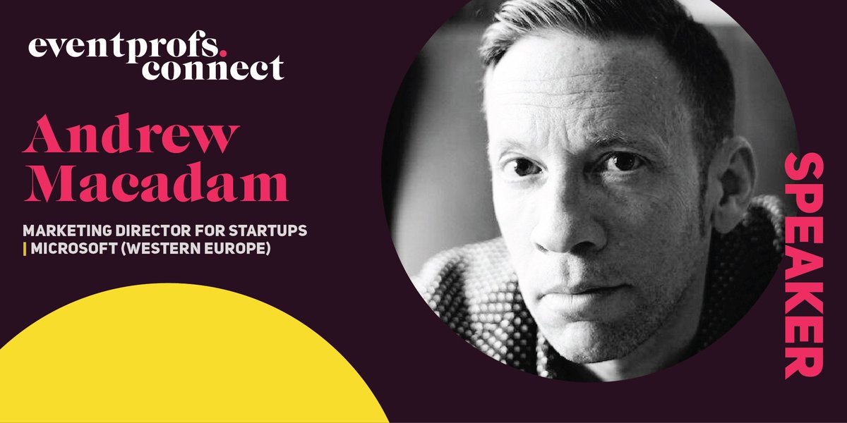 We're excited to learn about driving sales leads from <a href="/andrew73/">Andrew Macadam</a> at #EventprofsConf 🥳 Andrew is expert in developing commercial strategies, building strong partnerships with accelerators, investors, innovation hubs &amp; more! Join us buff.ly/2ZK1PZT