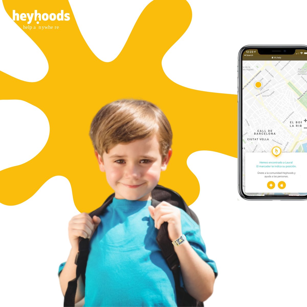 heyhoods's tweet photo. ¿Tu hij@ irá pronto de #excursión con su clase? Garantiza tu tranquilidad y su seguridad con la #pulsera Hey

👉Ahora un 25% más económicas, con gastos de envío incluidos, ¡y tienes descuento si compras más!!

👉 https://t.co/hiFlolNGn5 #hijos #familia #seguridad #barcelona https://t.co/UnqRrFup5K