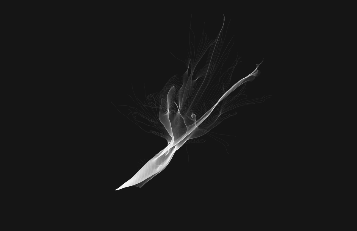 marriz's tweet image. A little bit of sine and cosine mixed with some noise. I love generative stuff. #generative #plottertwitter #canvas2d #codevember