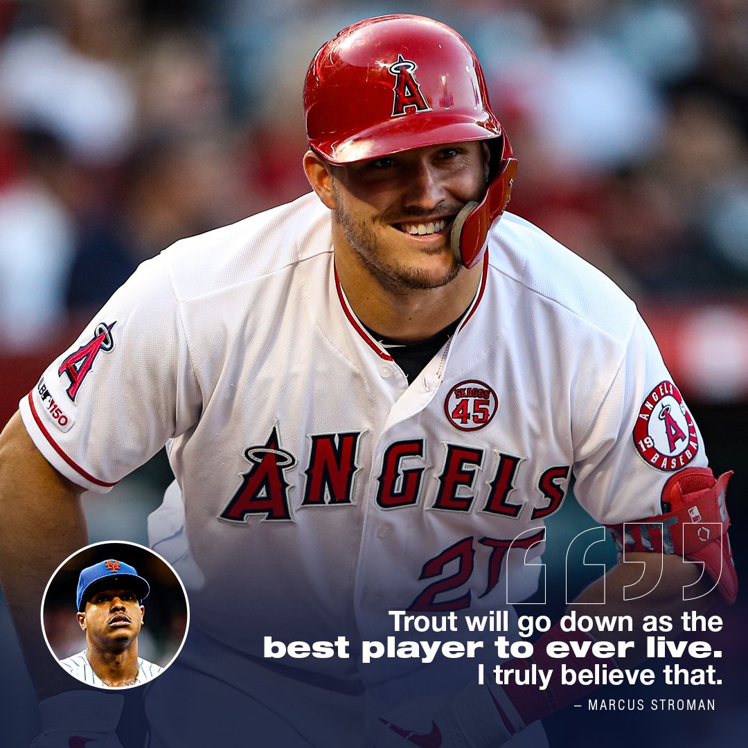 MLB's tweet photo. Peer praise for @MikeTrout, pt. 2. https://t.co/4Qmdb2S59n