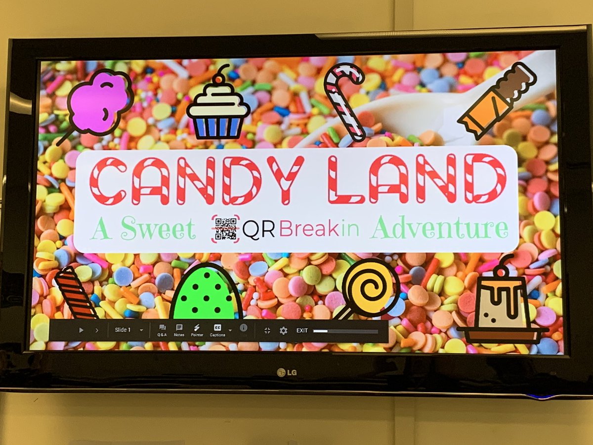 Candy Land #QRBreakIn today to cover Industrial Revolution to WWI @MeehanEDU @Atkins_HS @PLwsfcs
