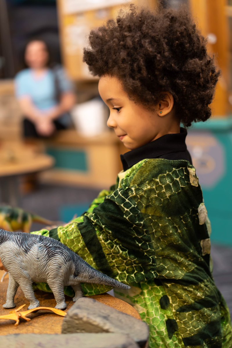 If you’re on the hunt for Dinos this weekend, make sure to stop by #GRCM 🦕 Our Amazing Dinosaurs! exhibit has more touchable fossils than any other traveling exhibit in the United States... now that’s a lot of fossils!! It’s an exhibit your kids are sure to love 💚