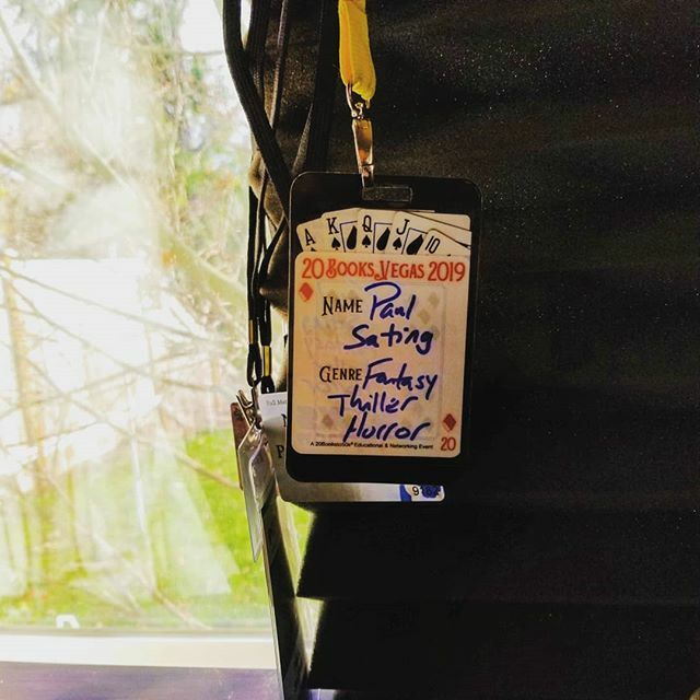 paulsating's tweet photo. My 20booksto50k badge will be hanging right next to my keyboard as a reminder that if I want to be high speed, I have to act high speed. What a great Con!
#20BooksVegas #20booksvegas2019 #amwriting #writer #author #fantasy #bookstagram #authorsofinstagr… https://t.co/6CsVaO8Ts4 https://t.co/0NGJlkWYd2