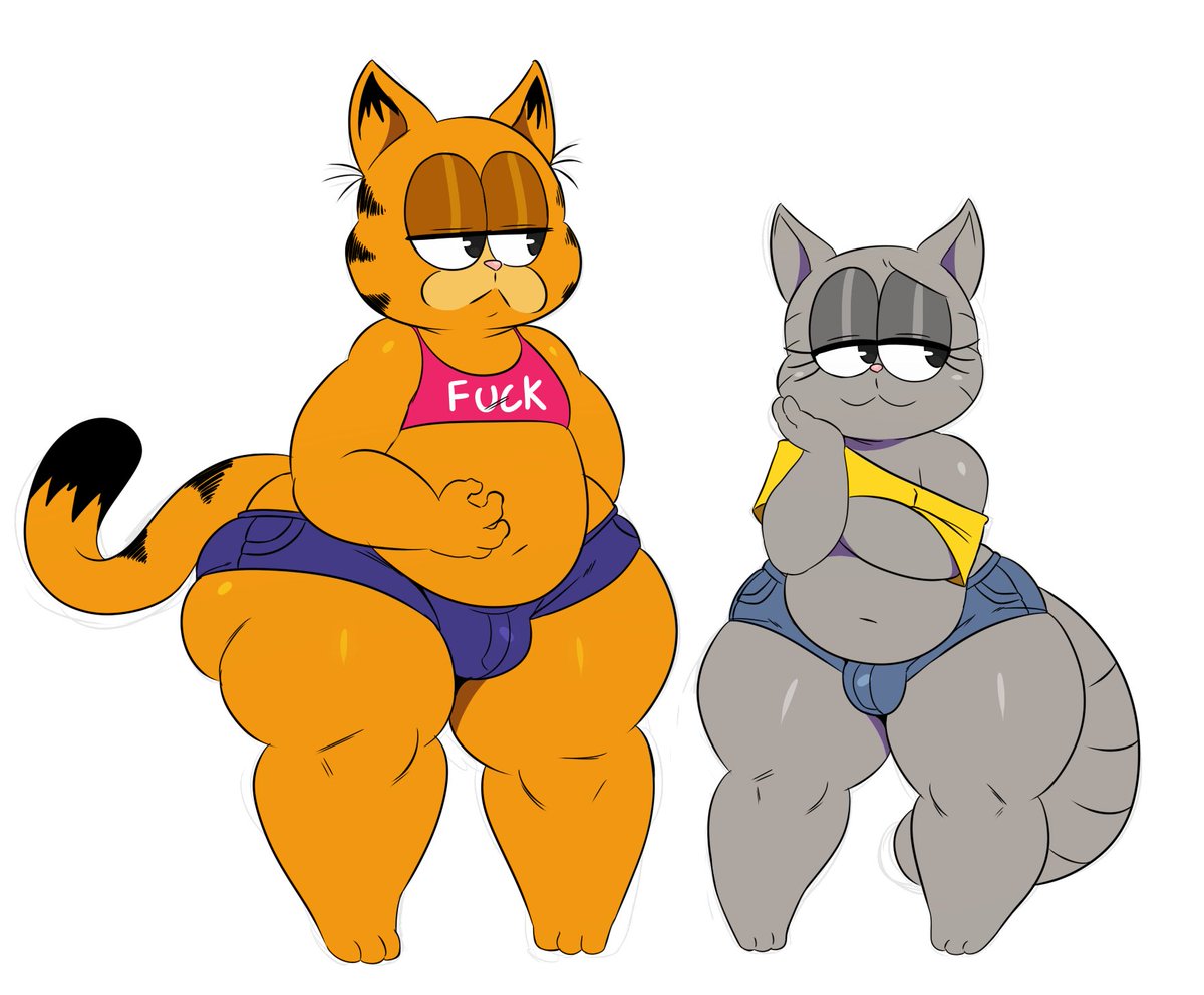 Garfield & Nermal Doodles if you wanna see early access wips,hi-res art...