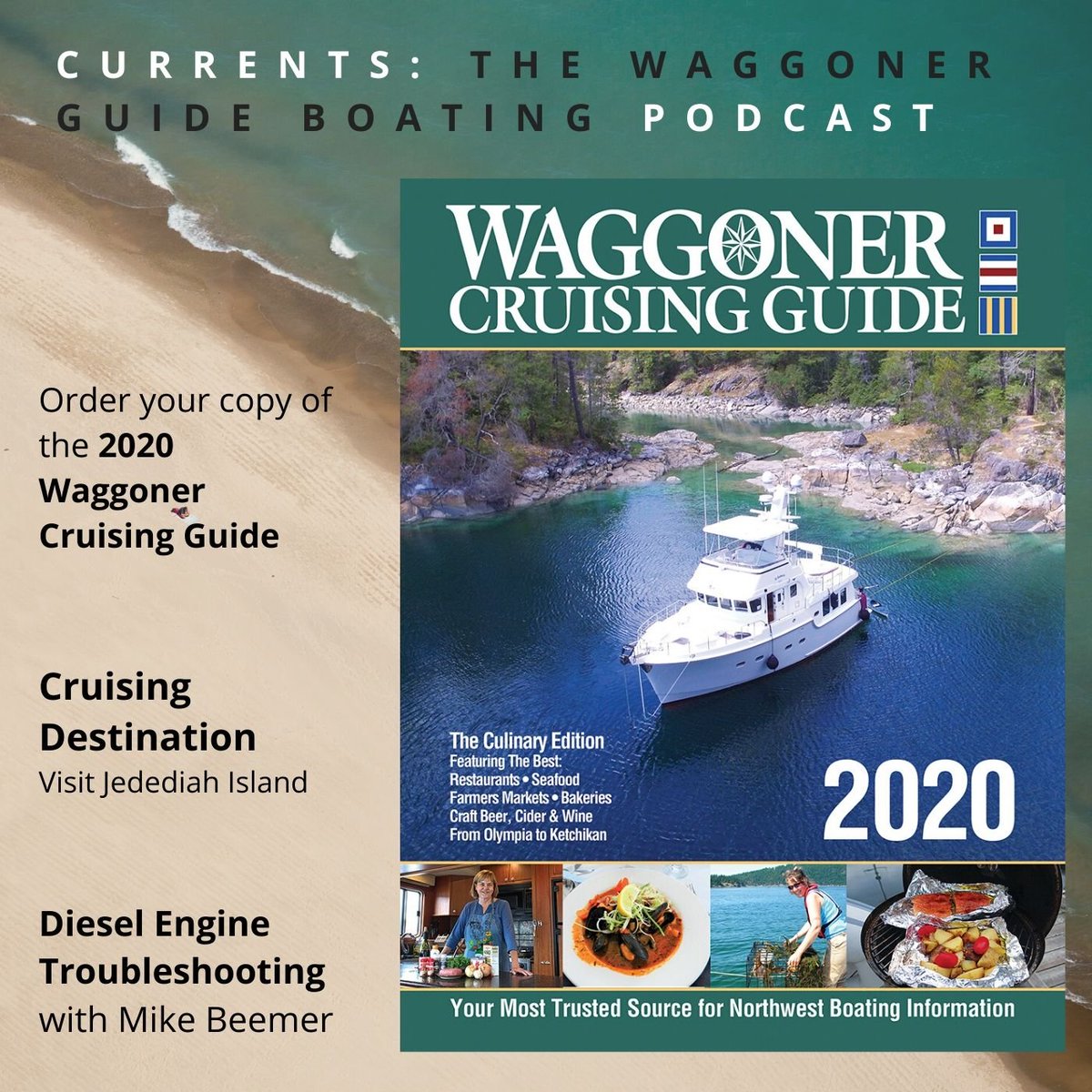 TheWaggoner's tweet photo. Listen to our latest episode on our Podcasts at https://t.co/W24nqACQ7G where we talk about the new 2020 Waggoner Guide and visiting Jedediah Island.  #pnwcruising #nwboating #JedediahIsland #BCmarineparks https://t.co/BKhHJ8jvbN