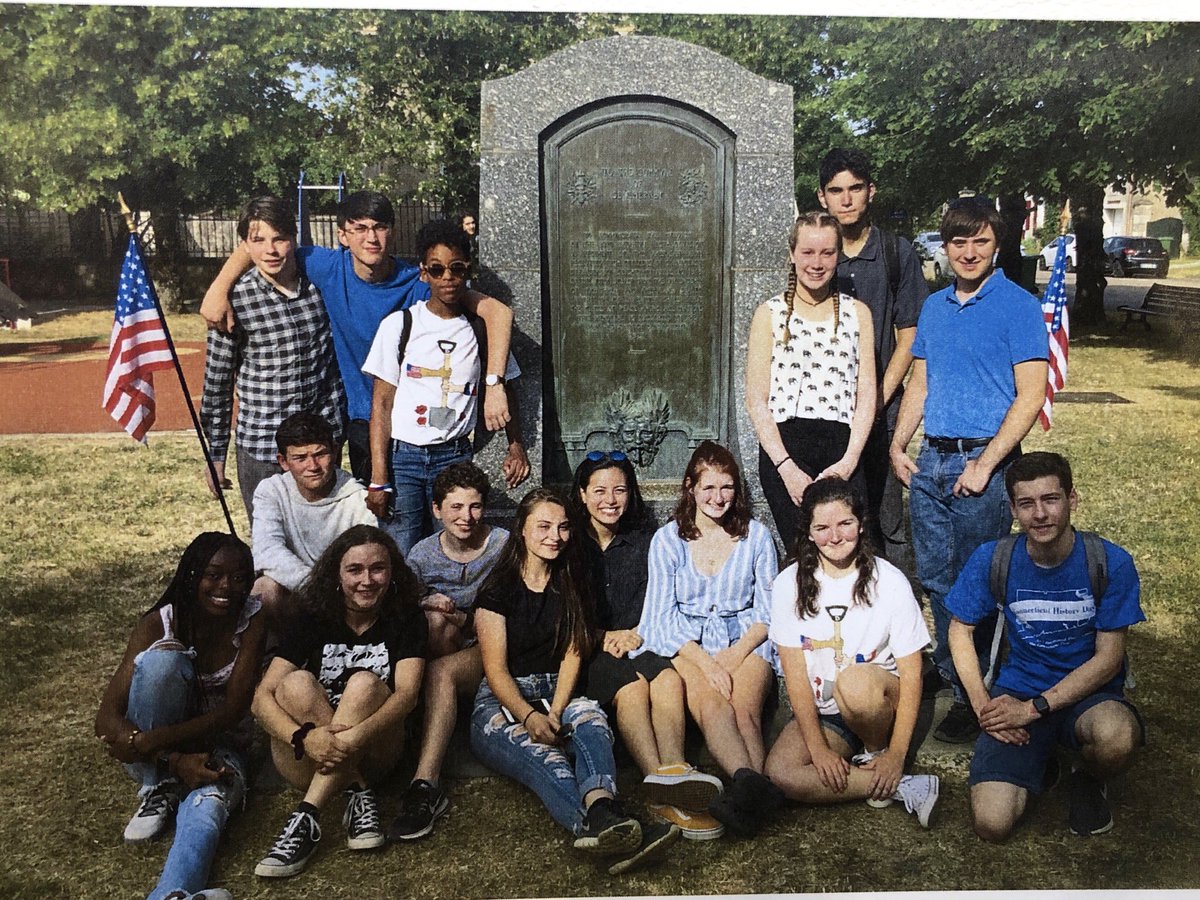 RepJahanaHayes's tweet photo. Congratulations to all the students, who spent their summer in France keeping history alive by preserving  the trenches occupied by WWI soldiers from CT. #DiggingIntoHistory https://t.co/p7uKHpJ9Cs