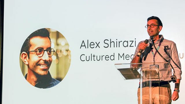Bespoke_SF's tweet photo. Our coworking member @shirazi is dishing out top industry insights of the cell-based meat revolution 🙌 It has been an honor to host his 2nd Cultured Meat Symposium at Bespoke Events. #CMS19 focuses on the importance of cellular agriculture in our global food system, and teac… https://t.co/UAkIQZQZlR