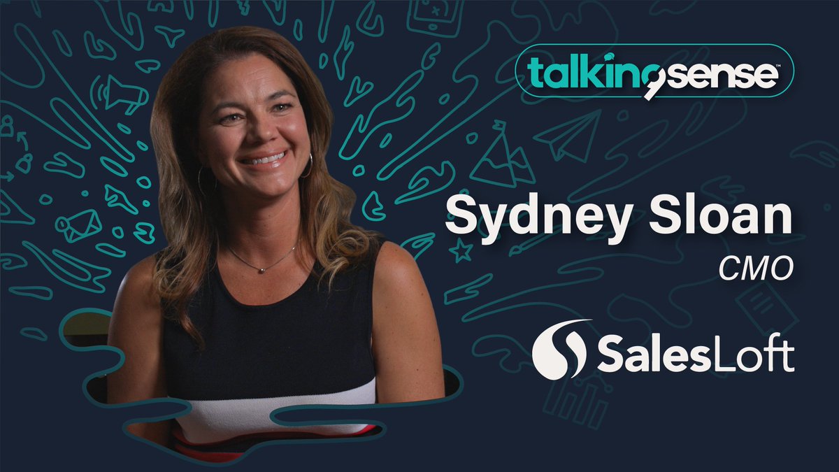 #TalkingSense with <a href="/sydsloan/">Sydney Sloan</a>, she dives into the concept of #personalization at scale and the importance of your #BDR team! So much more to unpack in the full episode here: bit.ly/2kEyoFb <a href="/SalesLoft/">Salesloft</a> #ABM #B2B #BDRsareaBFD