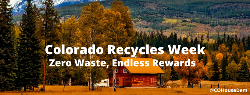 COHouseDem's tweet photo. Yesterday we wrapped up #ColoradoRecyclesWeek, and today we want to give a shout-out to @Cutter4Colorado
@RepMegFroe
and @RepJeniArndt, who are working to bring Colorado closer to our #ZeroWaste future. 

#COleg #COpolitics

read more: https://t.co/aXAu6Woolu https://t.co/tUkzI9pblh