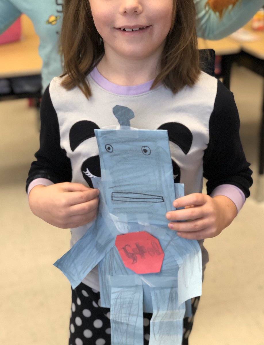 _MrsStevenson's tweet photo. A made her own Stop-A-Tron at home to share with the class. He’s our new mascot to always remind us to STOP and think before we speak or act. #EFs2therescue @LCFaith @TLDSB @Grandview_PS https://t.co/ogvaI9LPwW