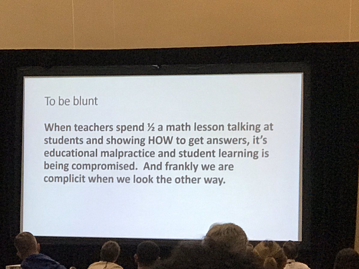 KristenMAcosta's tweet photo. Educational malpractice!!!  @steve_leinwand #cmcmath. https://t.co/DTevPkPJWi