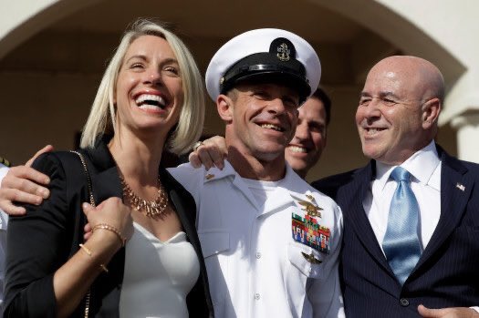 I hope no one who serves our country and volunteers to do the unthinkable is ever treated like this again! Great job @realDonaldTrump! “US Navy SEAL Eddie Gallagher has had his rank restored by President Trump”