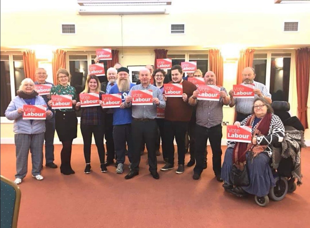 LabourYeovil's tweet photo. Fantastic launch to our campaign to make Terry Ledlie our MP for Yeovil Consistency. Go Terry Ledlie’s Team 👍🙌 #TerrysTeam #Yeovil @momentumyeovil @jeremycorbyn @SomersetLive @SomersetLabour @TauntonLabourUK @WDorsetLabour @MomentumSW @LuckyHeronSay #JC4PM2019 #Corbyn4Christmas https://t.co/hGPya2mG8K