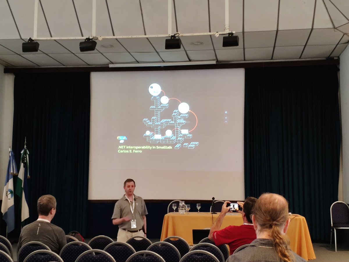 fast_arg's tweet photo. .NET interoperability in Smalltalk by Carlos E. Ferro
#smalltalks2019 https://t.co/pKYDhSbSnR
