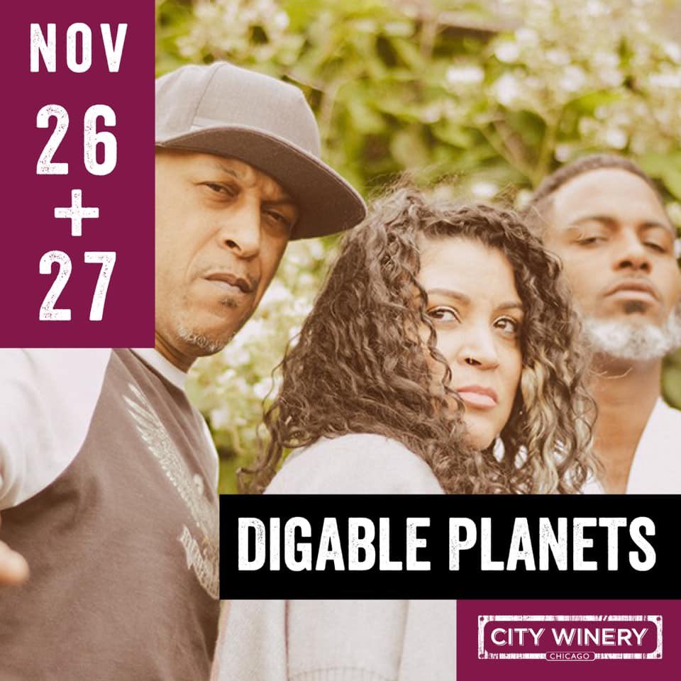 CHICAGO!!! 11/26 and 11/27 Digable Planets at <a href="/citywinerychi/">City Winery Chicago</a> Tickets:  bit.ly/DigablePlanets… #DPLive #thejazzawakens
