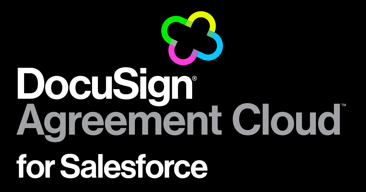 Docusign's tweet photo. We're thrilled to bring the DocuSign Agreement Cloud to Dreamforce next week! Join us on the Campground and Trailhead to discover new products, meet with experts and see awesome demos. #DF19 https://t.co/mfrJ7jCyak https://t.co/c9ky1LatvZ