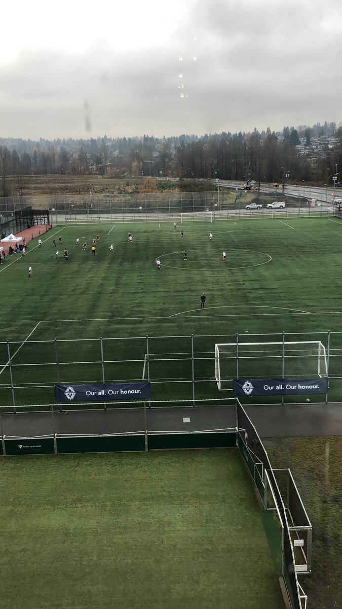 juliaeburton's tweet photo. @SoccerNS players, Rylin Matheson, Makenna Bowser, Mya Archibald, Ellie Lancaster participating in the game of distinction here with @WhitecapsFC. https://t.co/fwTIwvqA0r
