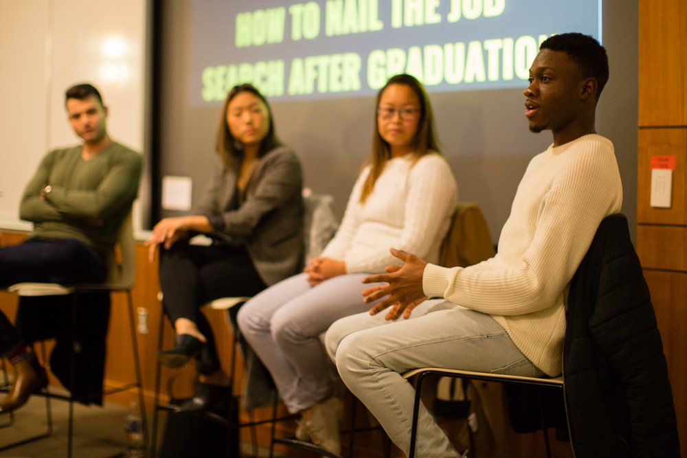 UMDNPPA's tweet photo. Thank you to our panelists, @Gio_Insignares, @JoyceKohTV, @Christine_Lien, and @DanielOyefusi for coming to Merrill and offering your wisdom on the job search! And a big thank you to @MerrillWorx for moderating. It was great co-hosting this event with @UMDSPJ. https://t.co/yydbGYbzSh