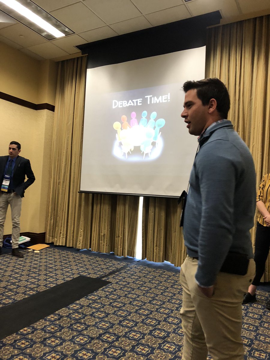 angelawwebb's tweet photo. So proud of @JMUCoE secondary science education students for their awesome #2019vastpdi presentation on academic controversy in the science classroom! https://t.co/LWURVrXsjS