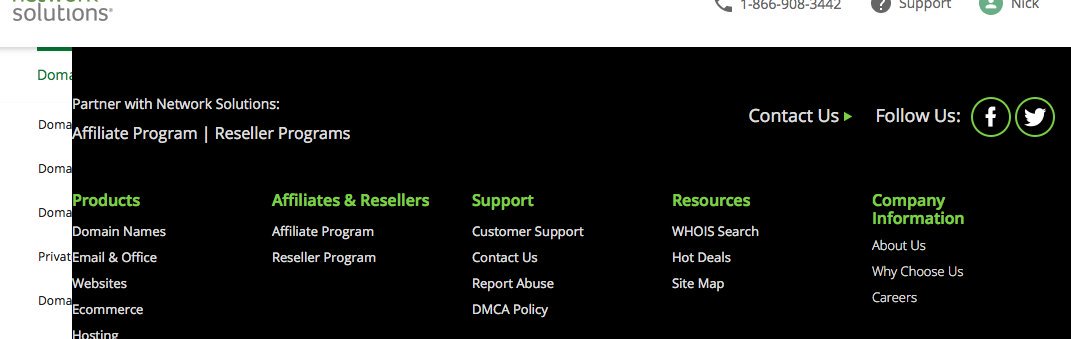 nicksatkovich's tweet photo. I don’t know why people still use @netsolcares. Can’t even use their site, literally. https://t.co/xVw3pBlfQo