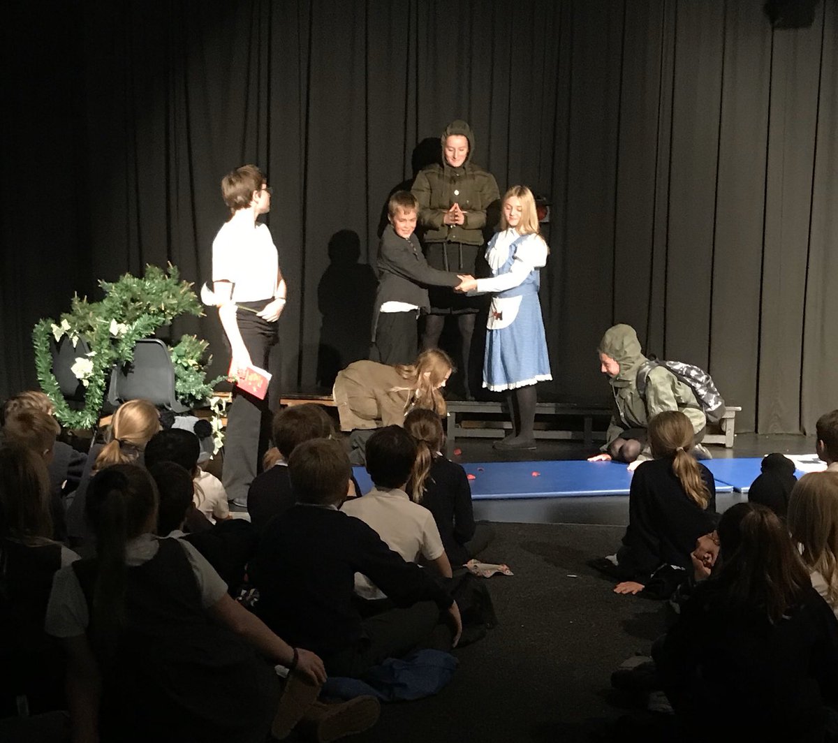 creative_rps's tweet photo. Congratulations to all our amazing House Drama teams who created Ronald Dahl stories in a morning, performing them to 90 years 5 and 6 pupils from Roundwood Primary yesterday. Very proud of you all!! https://t.co/UXVIeMjaOM